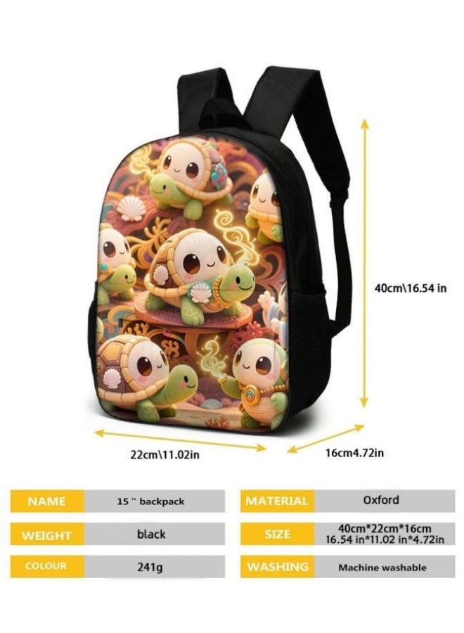Bright Li Fire is a popular new interesting cartoon, fashionable and practical bag three-piece set (students, children, friends' outings, mountain climbing sports, etc. can be used) - 81 - Image 5