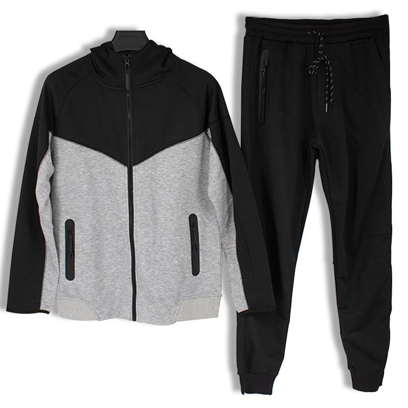 Men'S Hooded Sweater European Code New Sports Suit Men'S Set With Manufacturers Customization - Image 2