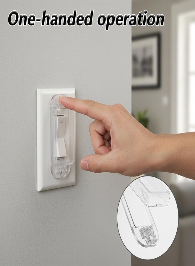 RupeeRise 2 Pcs Switch Board Cover, Light Switch Guard Cover Plates, Proof Protection for Home and Office Use - Image 3