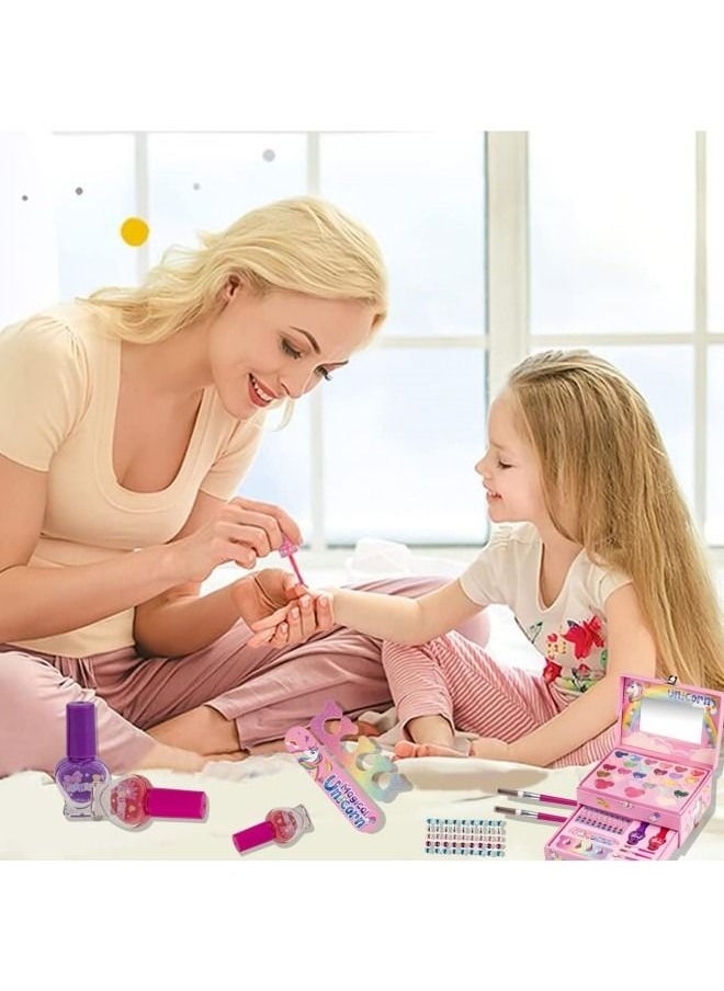 Kids Makeup kit for Girl, Washable Makeup Set Toy with Cosmetic Case - pzsku/Z98B9B485A986698B1EC8Z/45/_/1687159461/f9173725-71d3-4524-99bb-68bbb76194b9