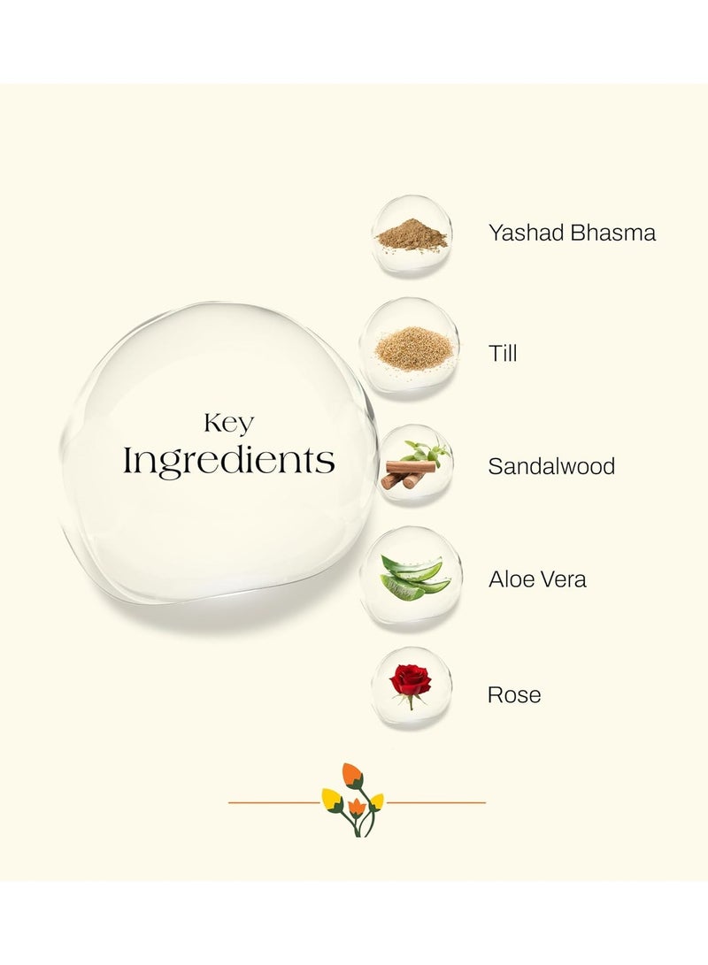 ayurvedic Daily Hydration Day Cream with Broad Spectrum Natural SPF 25, UVA/UVB Sun Protector, Natural Day Cream for Pigmentation, Silky Soft & Brightening Skin (50 gm) - Image 5