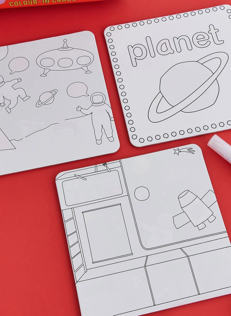 Floss & Rock Space Water Pen And Cards