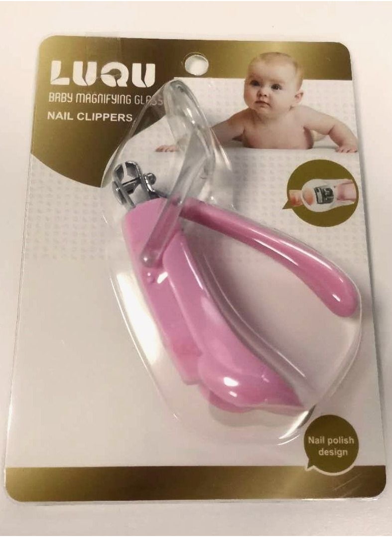 LuQu - Nail Clipper With Magnifying Glass - pack of 2 - Image 1