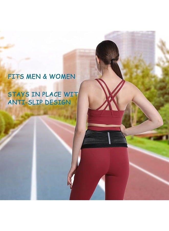 Ocean Sacroiliac SI Joint Hip Belt for Women and Men, Lower Back Support Brace Hip Braces for Hip Pain Alleviate Sciatic Anti-Slip Sacroiliac Belt Pilling-Resistant Pelvic Belt - Image 2