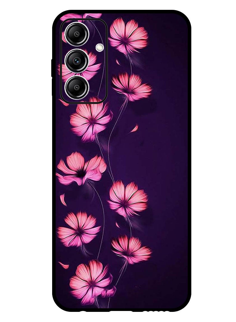 Theodor Protective Case Anti Scratch Shock Proof Bumper Cover For Samsung Galaxy A15 5G Smotth Flower - Image 1