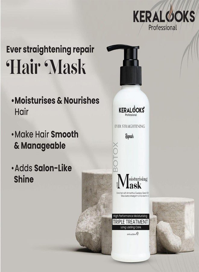 Keralooks Professional® Sulphate Free BTX Moisturising Hair Mask 250ml-for Dry & Frizzy Hair | Moisturizes & Hydrates Hair | Colour Protect Formula | For Men & Women - Image 3
