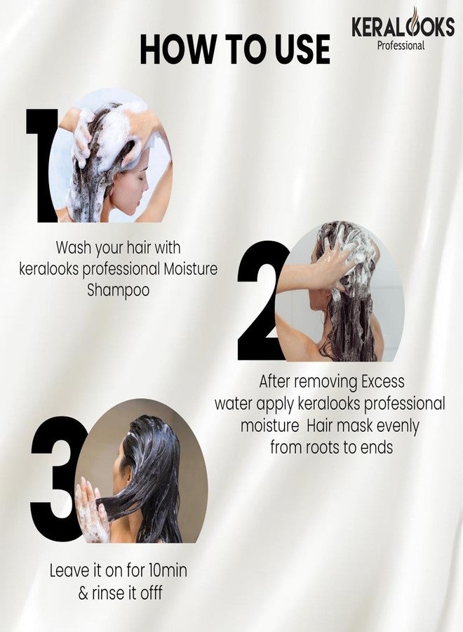 Keralooks Professional® Sulphate Free BTX Moisturising Hair Mask 250ml-for Dry & Frizzy Hair | Moisturizes & Hydrates Hair | Colour Protect Formula | For Men & Women - Image 5