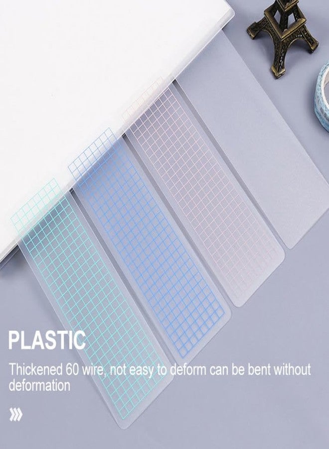 AUTSUPPL Tape Sample Boards Washi Tape Separate Boards Practical Storage Boards for Office School Home Use Lightweight Portable 5.90X1.96X0.03 Inch - Image 3
