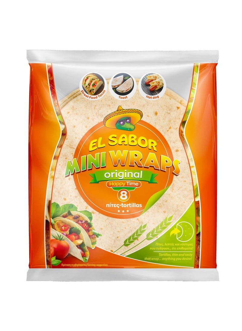 El Sabor Original Mini Tortillas Wraps (13cm) - Image 1