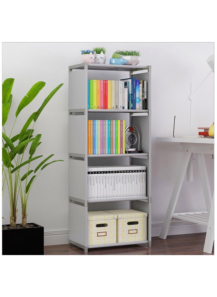 نهر قو رف تخزين من 4 طبقات - مجلة رف كتب - منظم عرض - رفوف - Image 1