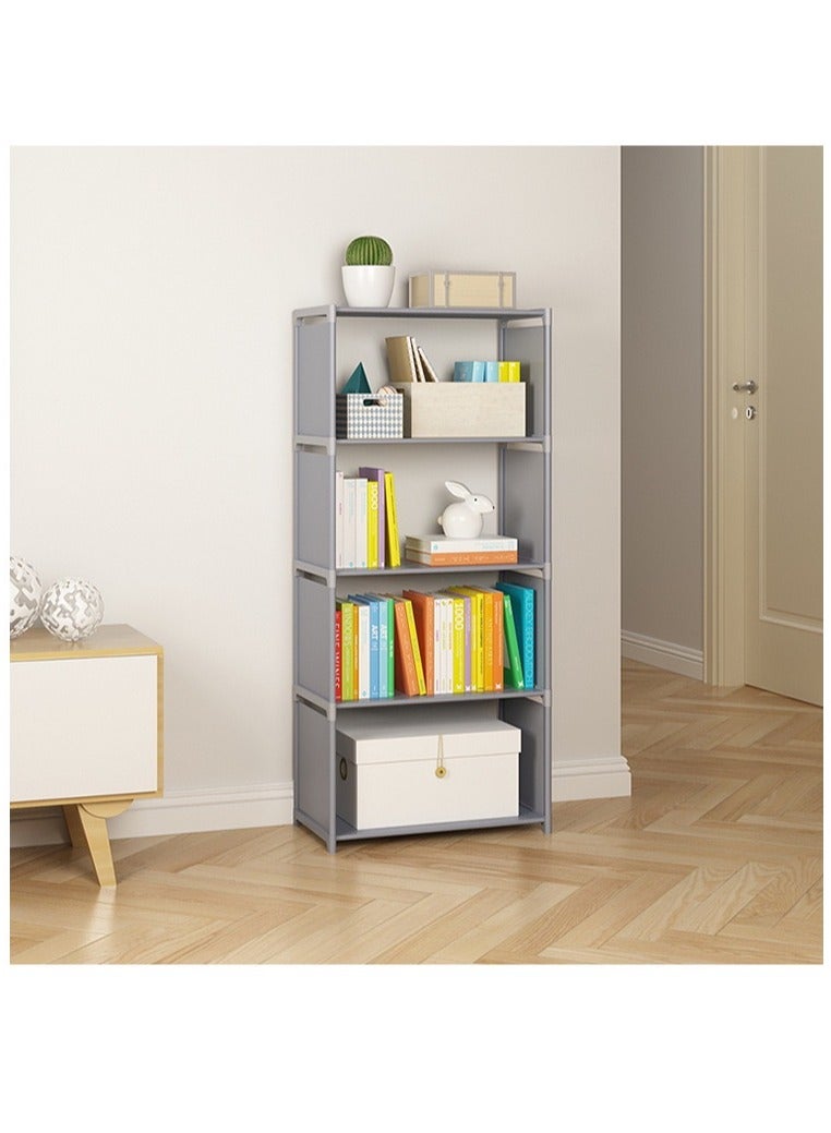 نهر قو رف تخزين من 4 طبقات - مجلة رف كتب - منظم عرض - رفوف - Image 3