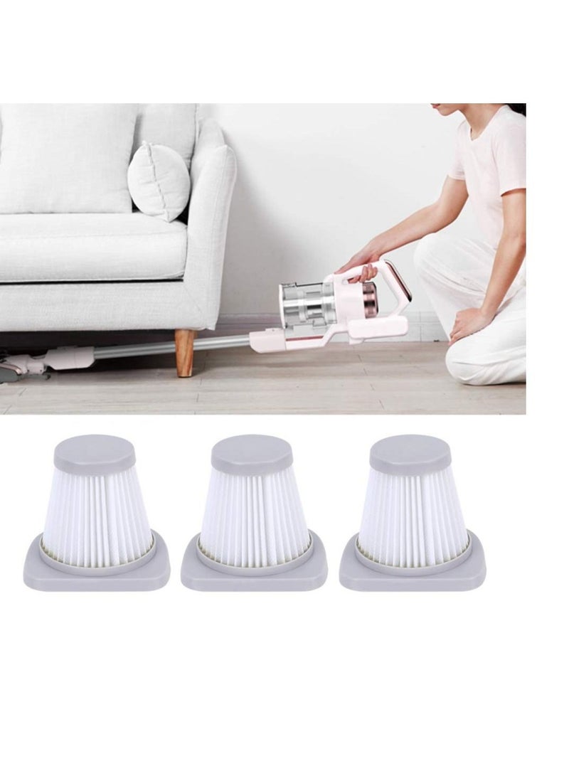 Excefore 5 PCS Replacement Vacuum Filter, Vacuum Cleaner Replacement Filter, Compatible with SC861 SC861A Vacuum Cleaner, Suitable for Handheld Vacuum Cleaner Accessories Filter - Image 5