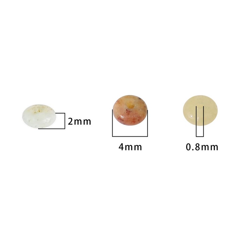 BEADIA Natural Amazonite Disk Stone Beads 4x2mm 160pcs Rondelle Loose Semi Gemstone Beads for Jewelry Making Design - Image 5