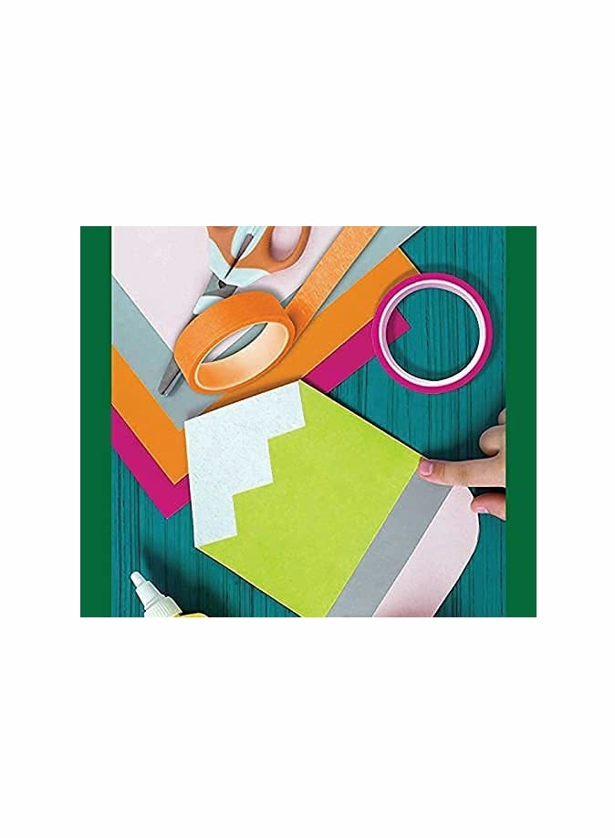 Excefore Color Masking Tape-Color Craft Tape, Painter Tape, Very Suitable For Handicrafts, Labels And Color Coding 6 Rolls X2cmx20m - Image 4