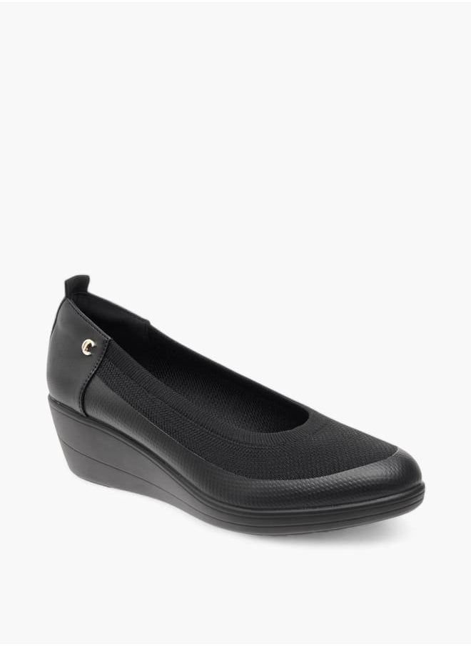 Le Confort Womens Textured Shoes With Wedge Heels  - Image 1