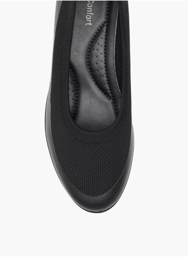Le Confort Womens Textured Shoes With Wedge Heels  - Image 4