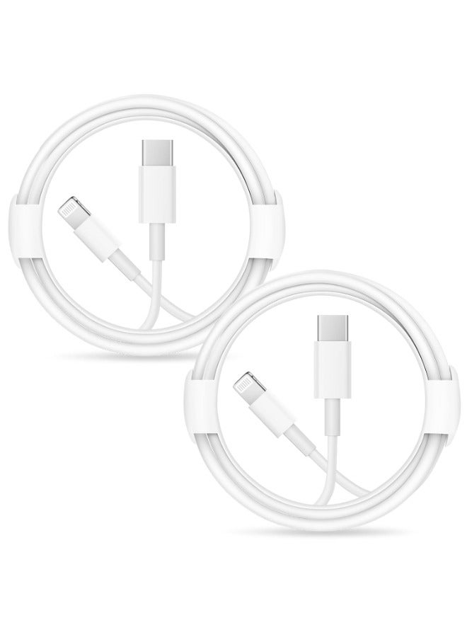 Fast charging cable for iPhone (MFI Apple certified) Apple iPhone charging cable, 1 meter long, Type C to Lightning cable for iPhone 14 Pro Max Pro 13 Pro Max 12 Pro 12 Mini 13 Mini 13 Pro and more, - Image 1