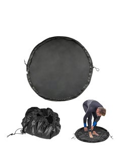 Excefore Wetsuit Changing Mat, Black Waterproof Surf Change Mats, Portable Dive Changing Mat, Durable Wetsuit Changing Mat/Waterproof Dry-Bag, for Water Sports, Surfing, Dive  - Image 1