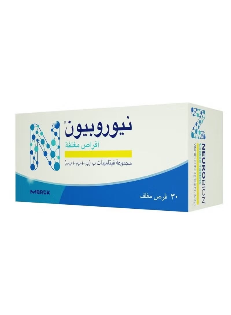 نيوروبيون أقراص نيوروبيون بفيتامينات ب1، ب6، وب12، عبوة من 30 قرصًا - Image 2