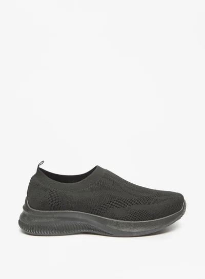 Oaklan by Shoexpress Women's Textured Slip-On Sports Shoes