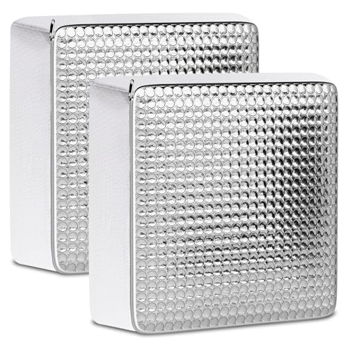 YUNVI 2Pcs RV Skylight Insulator 14x14x2.8,RV Vent Insulator and Skylight Covers,Waterproof RV Vent Covers for Inside Camper,RV Sunroof Skylight Shade Skylight Pillow for Shower - Image 1