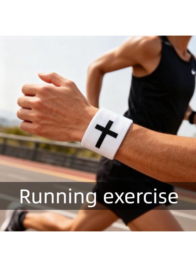 Laoha Christian Athletic Sports Tape with Cross Design - 4-Pack Breathable Cotton Wrist Wrap, 2in x 23ft for Soccer, Baseball, Boxing & Gym Training, Inspirational Faith-Based Fitness Accessory - Image 5
