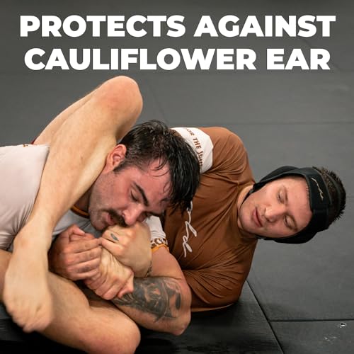 Gold BJJ Headgear for Jiu Jitsu, Wrestling, and MMA - Image 2