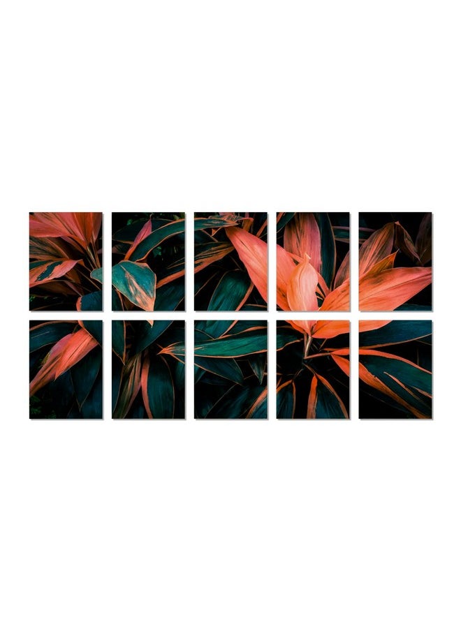 Paper Plane Design - PAPER PLANE DESIGN Painting for Wall Decoration Split Multiple 10 Panels Art for Living Room Bedroom Hotel Office. Size 27 x 50 in (A) - Image 1