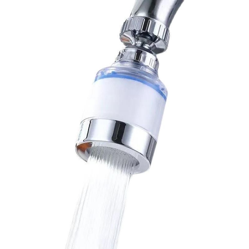 Kitchen Faucet lengthened extension rotating filter shower water-saving splash-proof nozzle water outlet rotating universal connector Shower Filter - Image 1