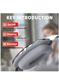 Excefore Eye Massager,Heated Eye Mask Massager with Vision Window and Vibrate , Relax and Reduce Eye Strain Dark Circles Eye Bags Dry Eye， Improve Sleep  - Image 4