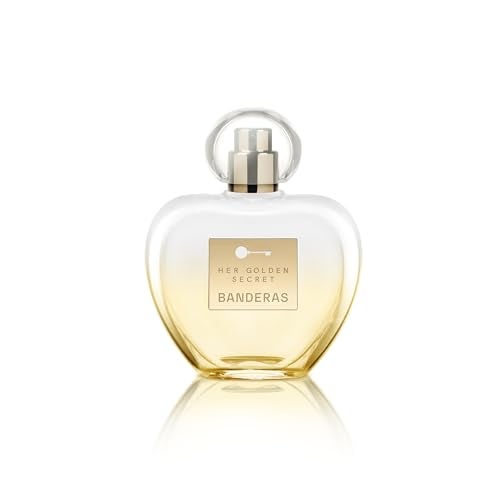 Banderas Perfumes - Her golden secret - Eau de toilette Spray for Women - Long Lasting - Fruity, Floral and Vanilla Notes - 2.7 Fl Oz - Image 1
