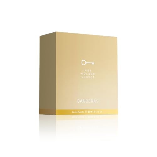 Banderas Perfumes - Her golden secret - Eau de toilette Spray for Women - Long Lasting - Fruity, Floral and Vanilla Notes - 2.7 Fl Oz - Image 3