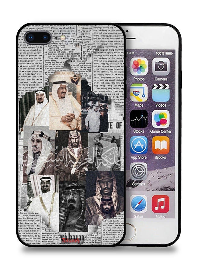 Tolwak Apple iPhone 7 Plus Protective Case Saudi Kings In News Paper - Image 1