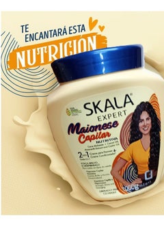 SKALA 2-in-1 Brazilian Cream and Mask With Nourishing Maionese Extract For Moisturize, Soften and Repair Damaged Hair, Suitable for all Hair Types, 100% Vegan Skala Expert 1000g  - Image 2