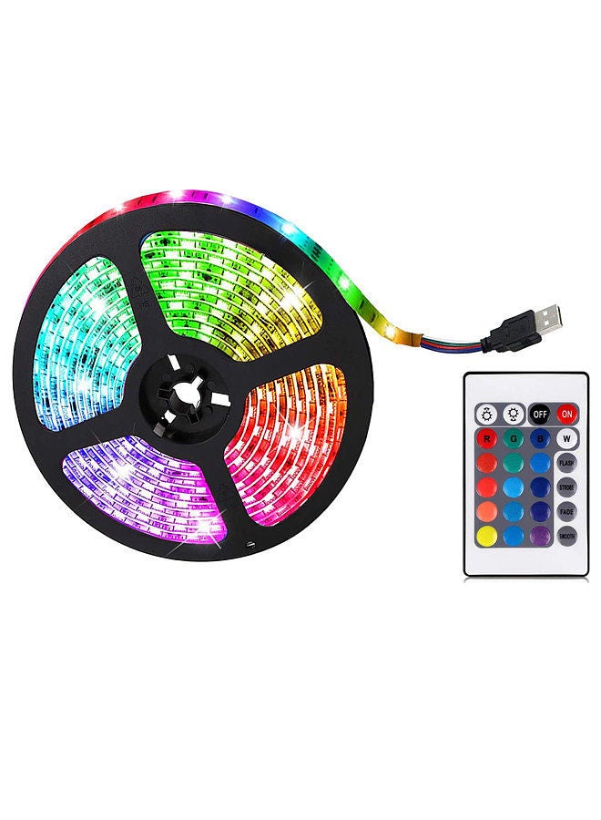 LED Lights for TV PC Gaming Monitor TV LED Backlight Remote Control Colors Changing LED Light Strip USB Powered TV Lights RGB Multicolor Light Strips for Rooms Party Bar Decoration Waterproof  - Image 1