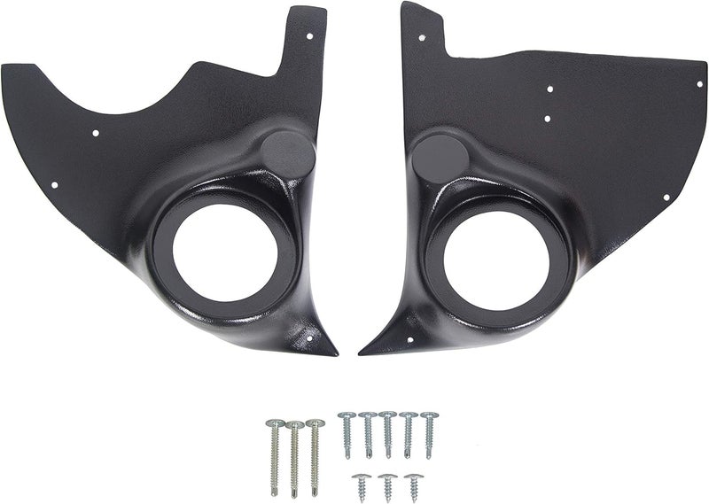 Kojem Speaker Kick Panels for Chevrolet Blazer & C10/C15 (1981-1991) - Black, 1 Pair - Image 1