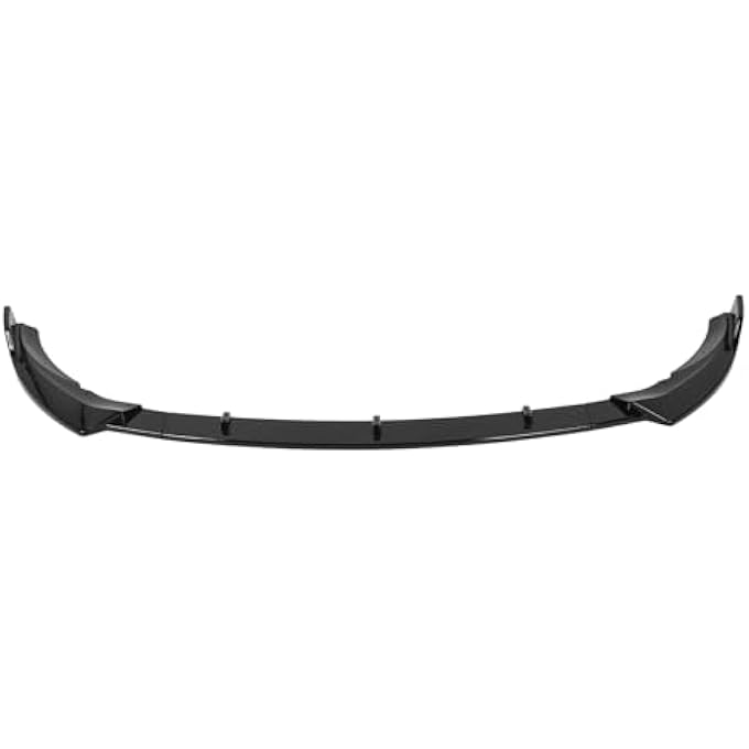 Leftwei ABS Front Bumper Lip Spoiler Guard for CClass W205 C205 AMGLine 20192021, Enhances Aerodynamics, Protects Against Scratches and Bumps, Includes 3 X Front Lip, 16 X Screw, 12 Washer, 1 - Image 2