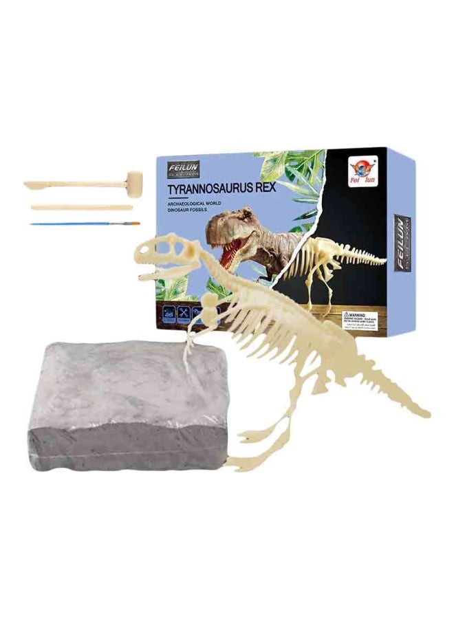 Tyrannosaurus Rex Dinosaur Archaeological Fossil Toy - Image 1