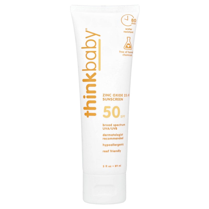 Thinkbaby Safe Sunscreen SPF 50+ 3OZ - Image 1
