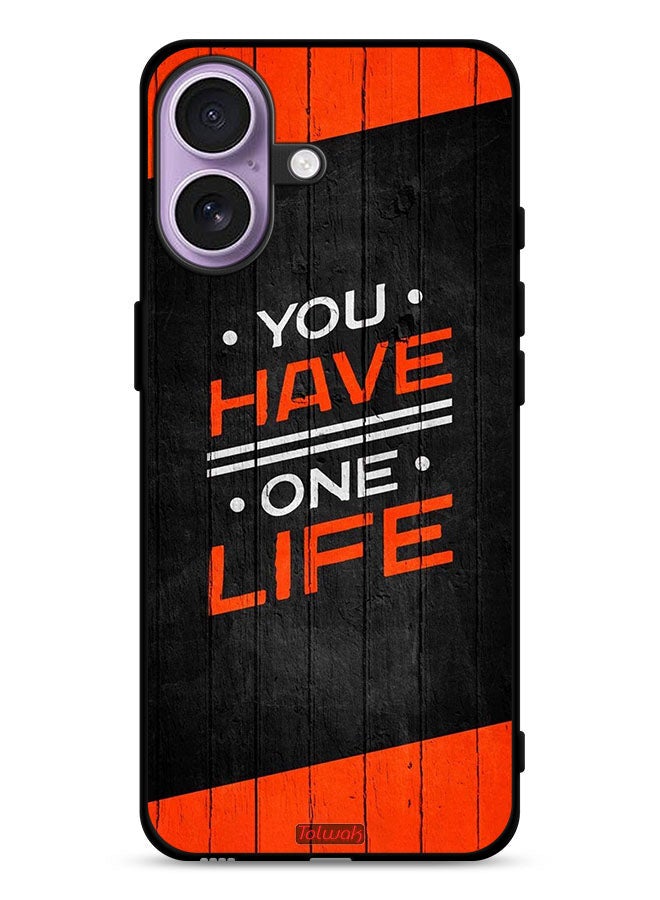 Tolwak Apple iPhone 17 Protective Case Cover You Have One Life - Image 1