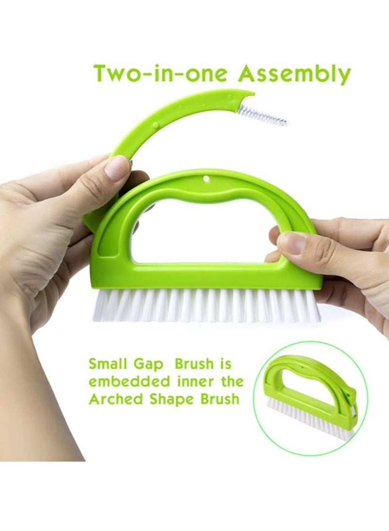 Loquat 4 in 1 Grout Cleaner Brush Tile Joint Cleaning Scrubber Brush for Floors,Window,Bathroom,Kitchen - Image 5