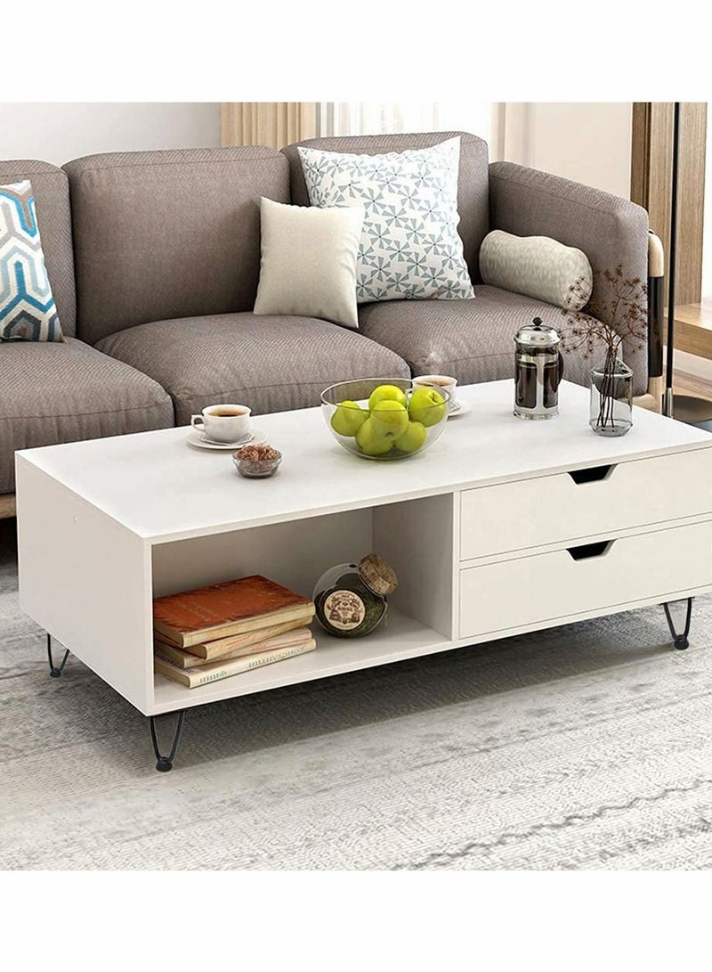 Y&D 4 Inch Metal Hairpin Furniture Legs Set of 4, Includes Rubber Floor Protectors Black, Home DIY Projects for Sofa Bed Cabinet TV Stand - Image 5