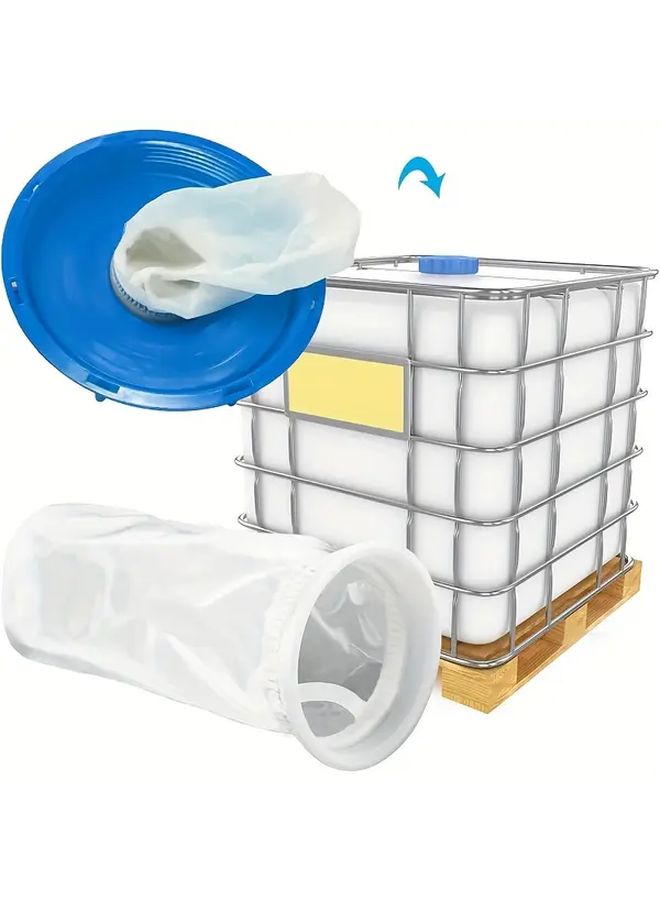 3pcs Nylon Filter Screen 9.84X4.13 Inch For IBC Rain Water Tanks Ventilation Mesh Easy Installation Effective Airflow Garden Lawn Care - Image 4