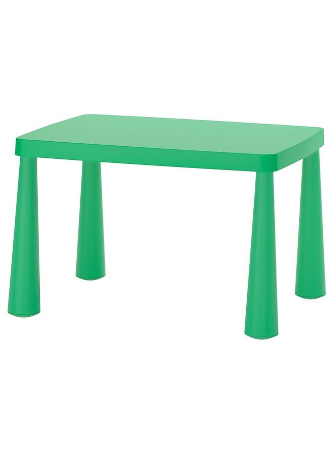 زبون طاولة أطفال، داخلية/خارجية/خضراء زاهية، 77×55 سم - Image 1