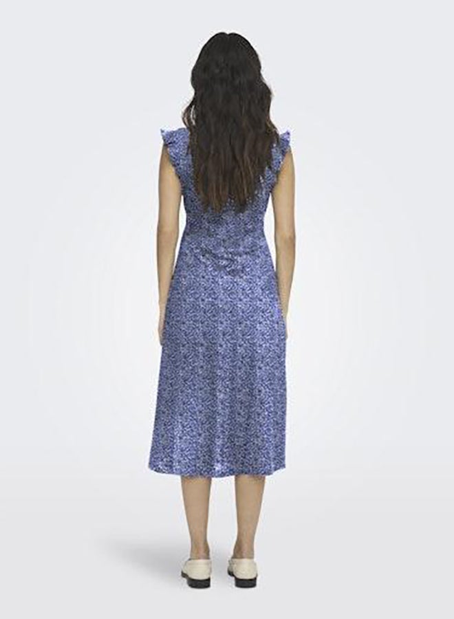 ONLY Onlmay Life S/L Wrap Midi Dress Jrs  - Image 2