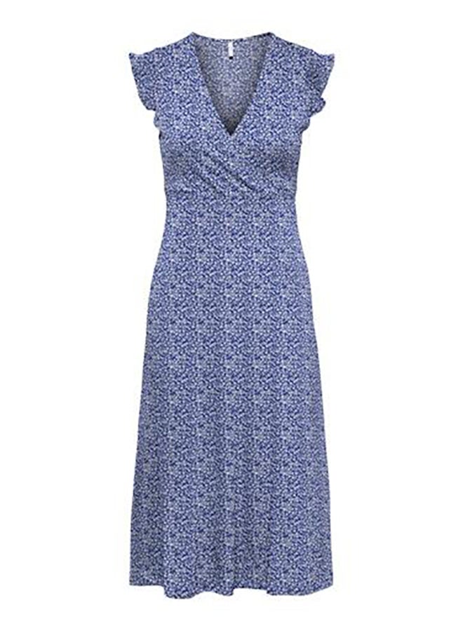 ONLY Onlmay Life S/L Wrap Midi Dress Jrs  - Image 3