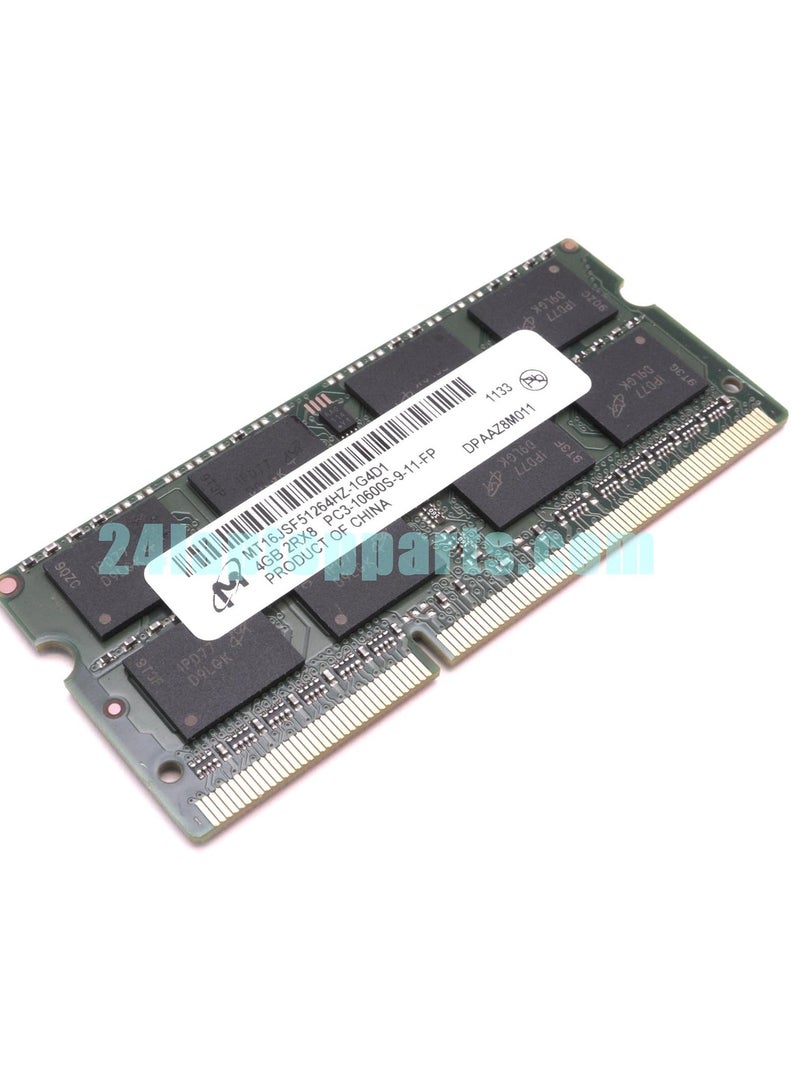"4GB DDR3 RAM PC3-10600 204-Pin Laptop Memory SODIMM" - Image 1