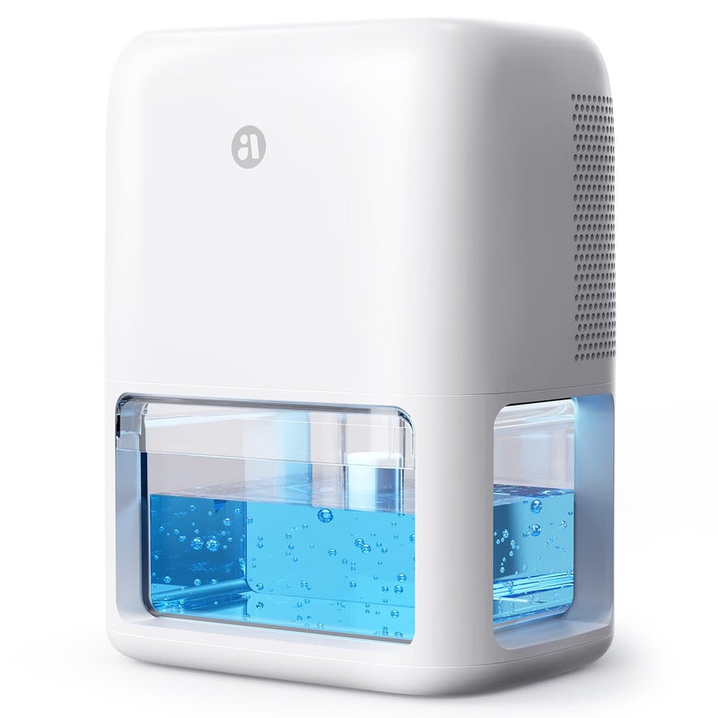BREEZOME 60 OZ Dehumidifiers for Home, Dual-Semiconductor Quiet Dehumidifier with Timer Sleep Mode Auto-Off 7 Colors Light Portable Small Dehumidifiers for Bathroom, Cloakroom, RV - Image 1
