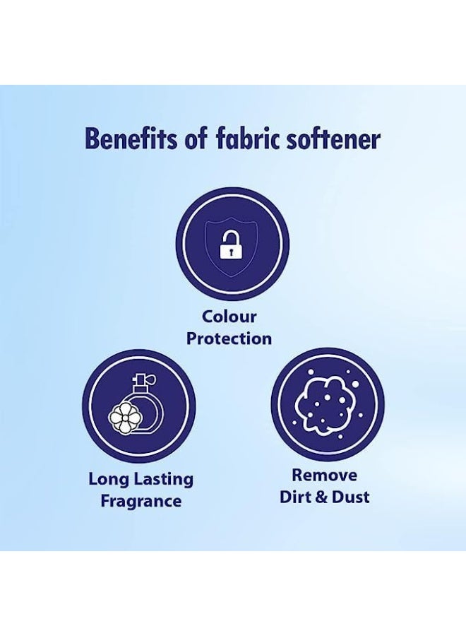 Cool & Cool Aqua Fresh Fabric Softener 1.2 Liters - Long-Lasting Scent, Gentle Fabric Care, Laundry Essential - Image 3