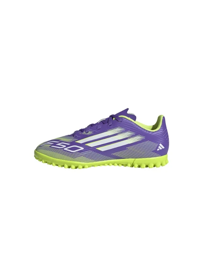Adidas F50 Club Tf J U Purple Football/Soccer Shoes For Kids